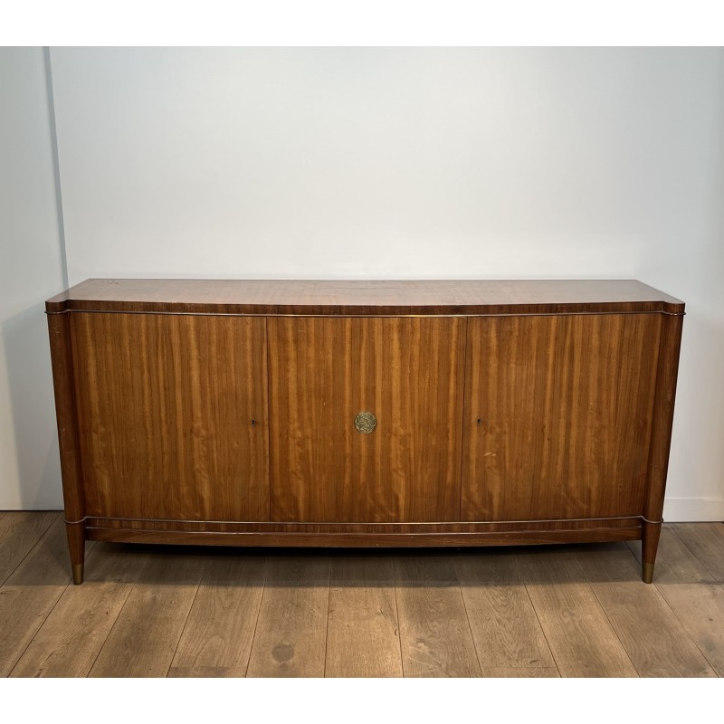 2m Art Deco Enfilade De Coene Frères | 1940s Wood Sideboard