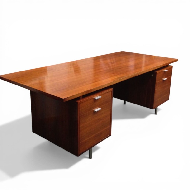 Bureau George Nelson EOG Noyer | Herman Miller Années 1960