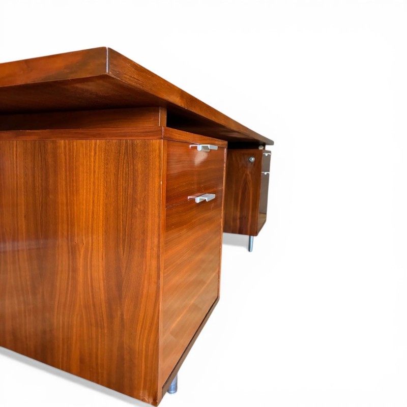 Bureau George Nelson EOG Noyer | Herman Miller Années 1960