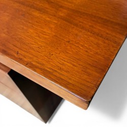 George Nelson Walnut EOG Desk | Herman Miller 1960s Design