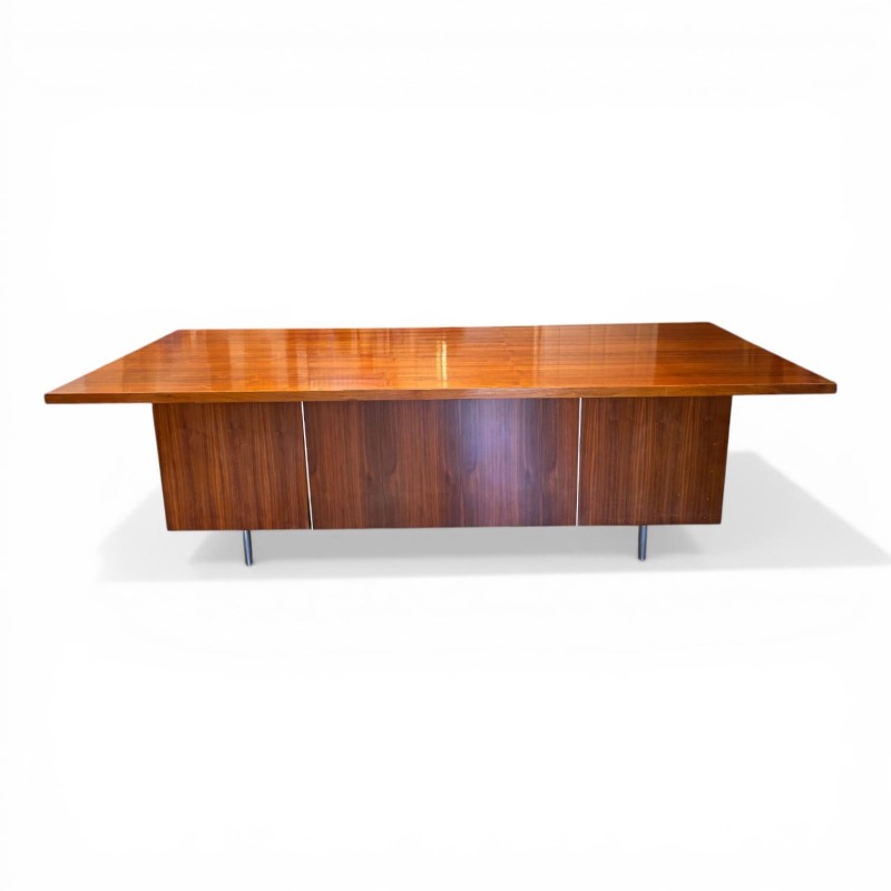 George Nelson Walnut EOG Desk | Herman Miller 1960s Design