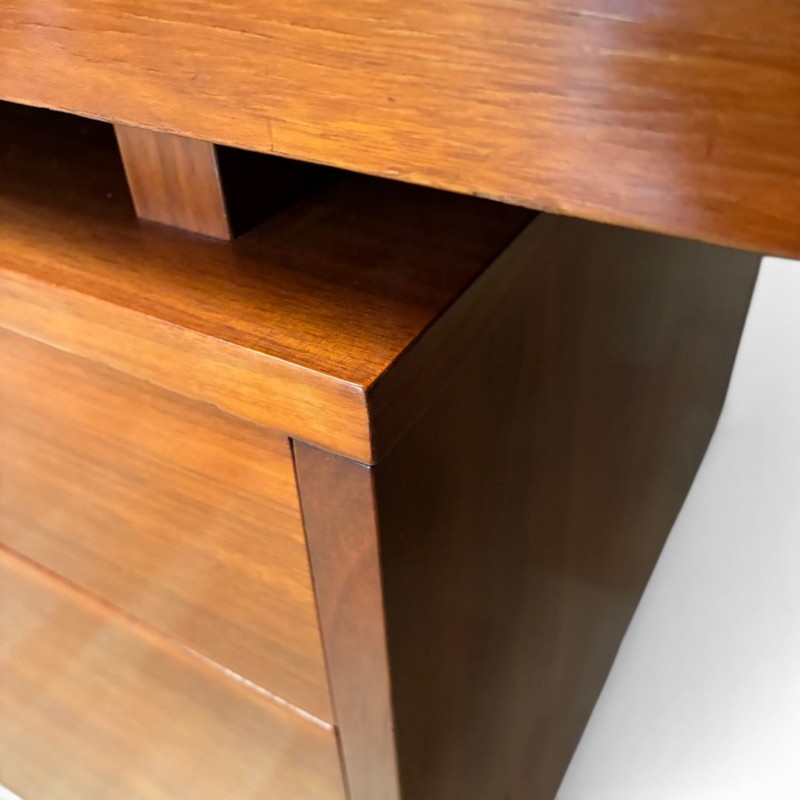 Bureau George Nelson EOG Noyer | Herman Miller Années 1960