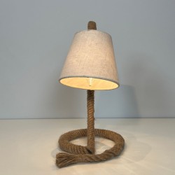 Lampe en Corde dans le Goût d'Adrien Audoux et Frida Minet (Audoux-Minet)