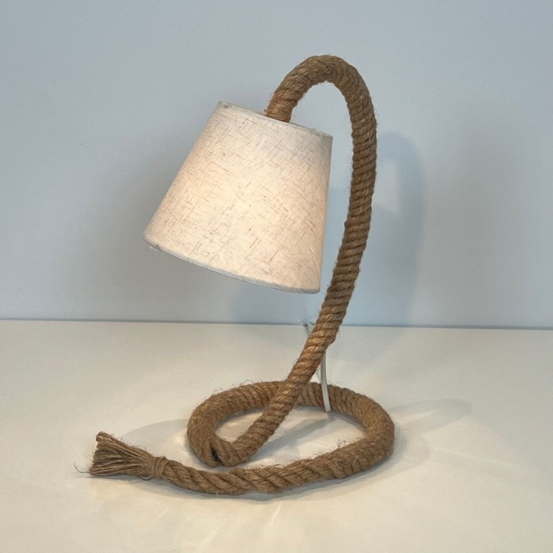 Lampe en Corde dans le Goût d'Adrien Audoux et Frida Minet (Audoux-Minet)