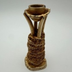 Bougeoir sculptural – Pierre Casenove pour Fondica, signé, années 1990