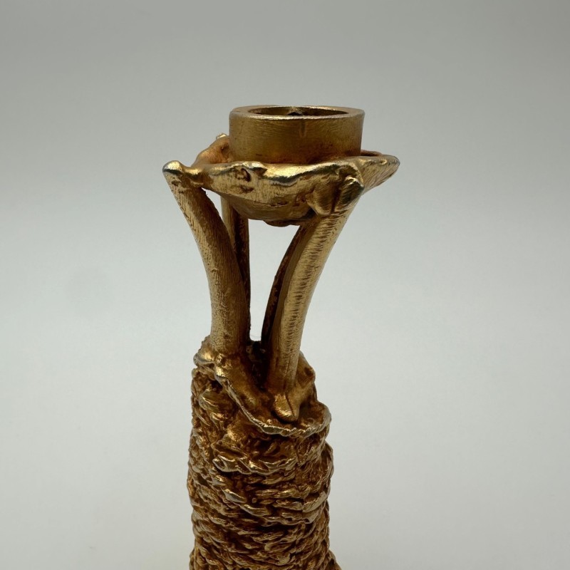 Bougeoir sculptural – Pierre Casenove pour Fondica, signé, années 1990