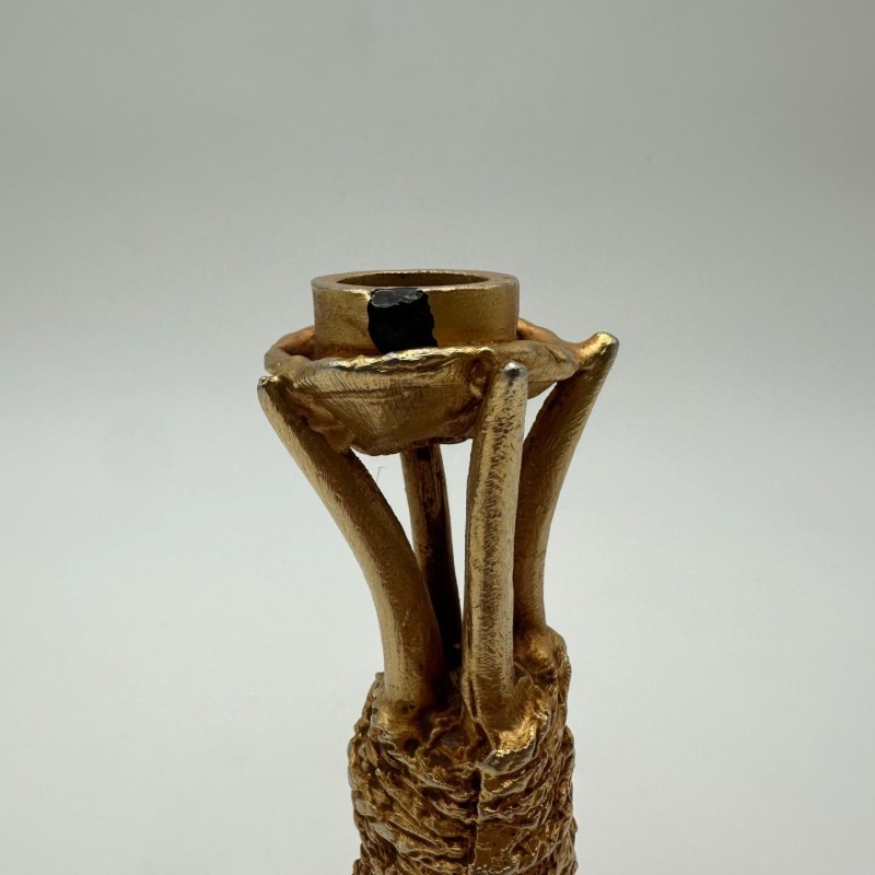 Bougeoir sculptural – Pierre Casenove pour Fondica, signé, années 1990