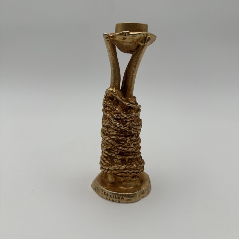 Bougeoir sculptural – Pierre Casenove pour Fondica, signé, années 1990