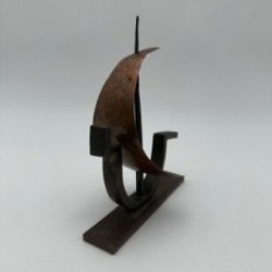Voilier sur les flots, Attribué à Raymond Subes, vers 1925