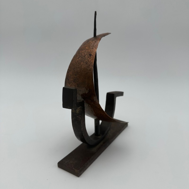 Voilier sur les flots, Attribué à Raymond Subes, vers 1925