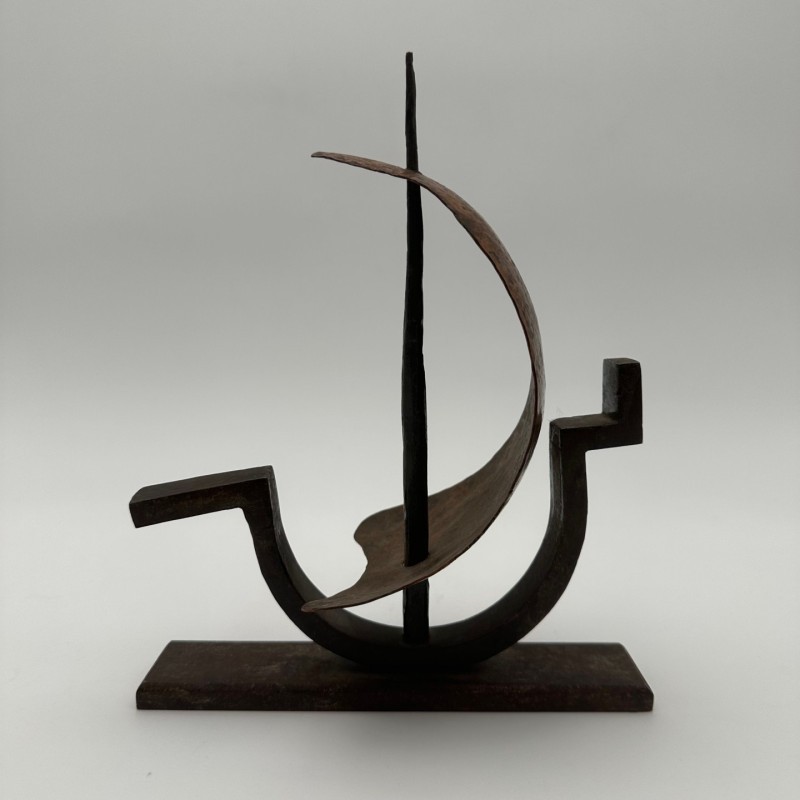 Voilier sur les flots, Attribué à Raymond Subes, vers 1925