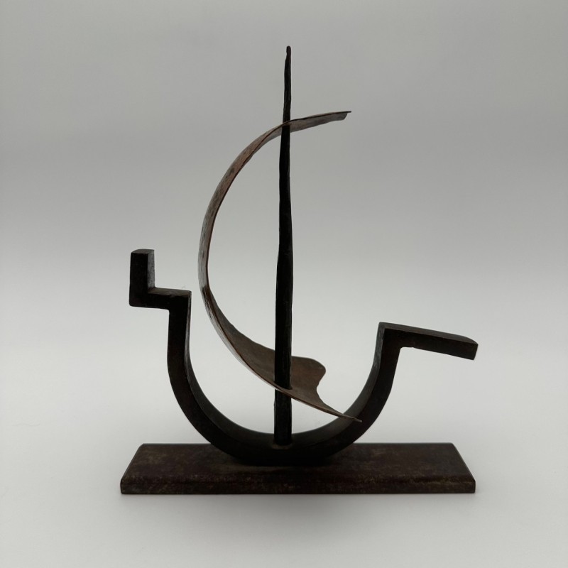 Voilier sur les flots, Attribué à Raymond Subes, vers 1925