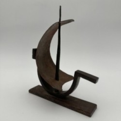 Voilier sur les flots, Attribué à Raymond Subes, vers 1925