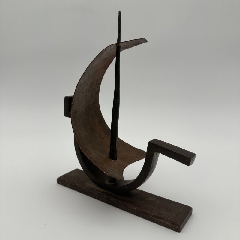 Voilier sur les flots, Attribué à Raymond Subes, vers 1925