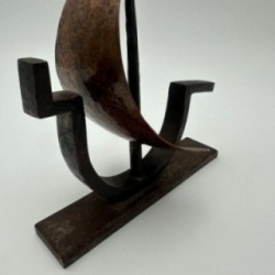Voilier sur les flots, Attribué à Raymond Subes, vers 1925
