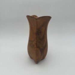 Sculptural Wood Pitcher, Style Noll, France, 1950s