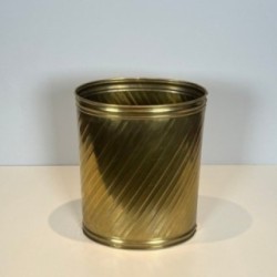 Brass Wastepaper Basket, Circa 1970