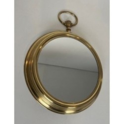 Grand Miroir Laiton Montre Gousset, Vers 1970