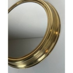 Grand Miroir Laiton Montre Gousset, Vers 1970