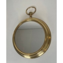 Grand Miroir Laiton Montre Gousset, Vers 1970