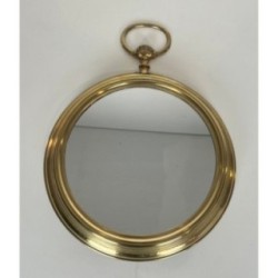 Grand Miroir Laiton Montre Gousset, Vers 1970