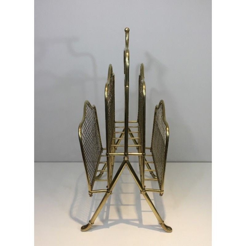 Porte-Revues Néoclassique Laiton Maison Jansen, Vers 1940