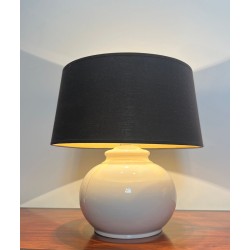 Pair of Mid-Century Ceramic Table Lamps, French Work, circa 1970