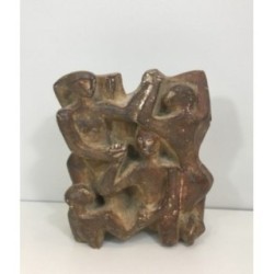 Sculpture Plâtre Groupe 3 Personnages 1950 | Maison BARROIS