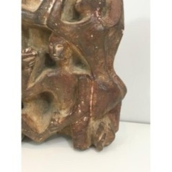 Sculpture Plâtre Groupe 3 Personnages 1950 | Maison BARROIS