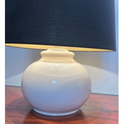 Pair of Mid-Century Ceramic Table Lamps, French Work, circa 1970