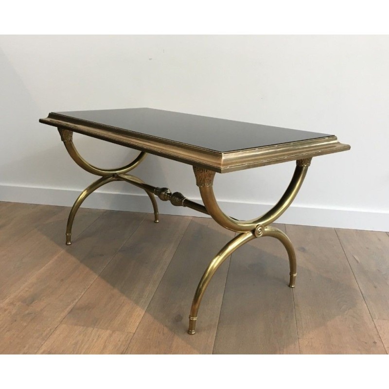 Table Basse Bronze Laiton Raymond Subes 1940 | Maison BARROIS