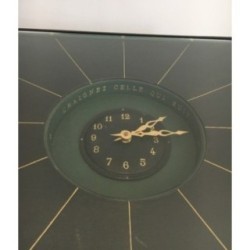 Pendulum Table Leather Brass Adnet 1950 | Maison BARROIS