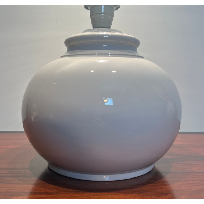 Pair of Mid-Century Ceramic Table Lamps, French Work, circa 1970