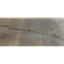 Table Basse en Laiton. Maison Jansen