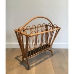 Porte-revues en Rotin