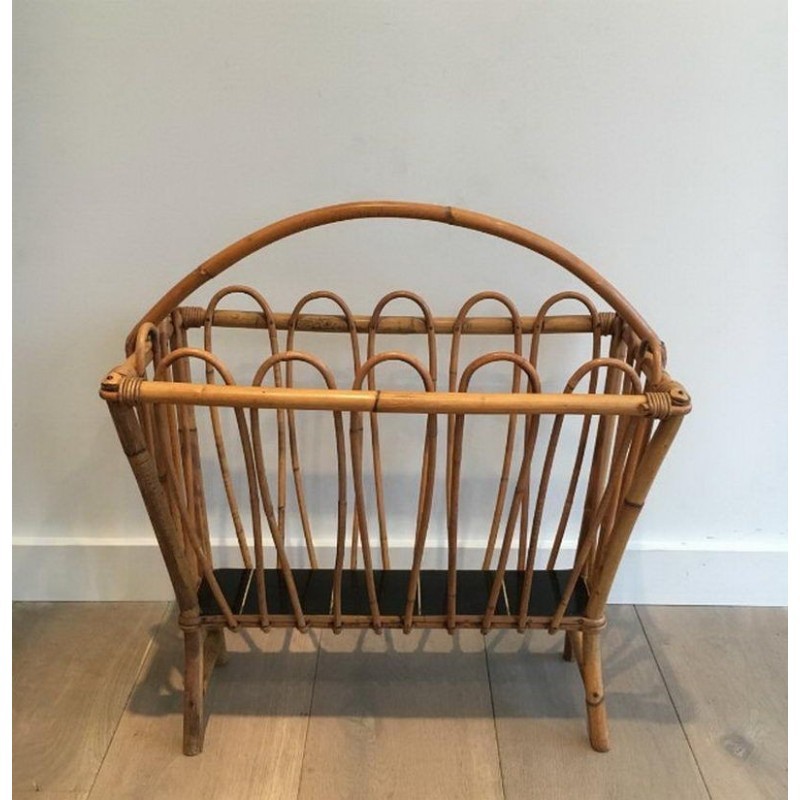 Porte-revues en Rotin