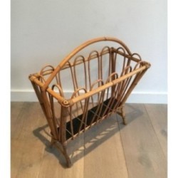 Porte-revues en Rotin