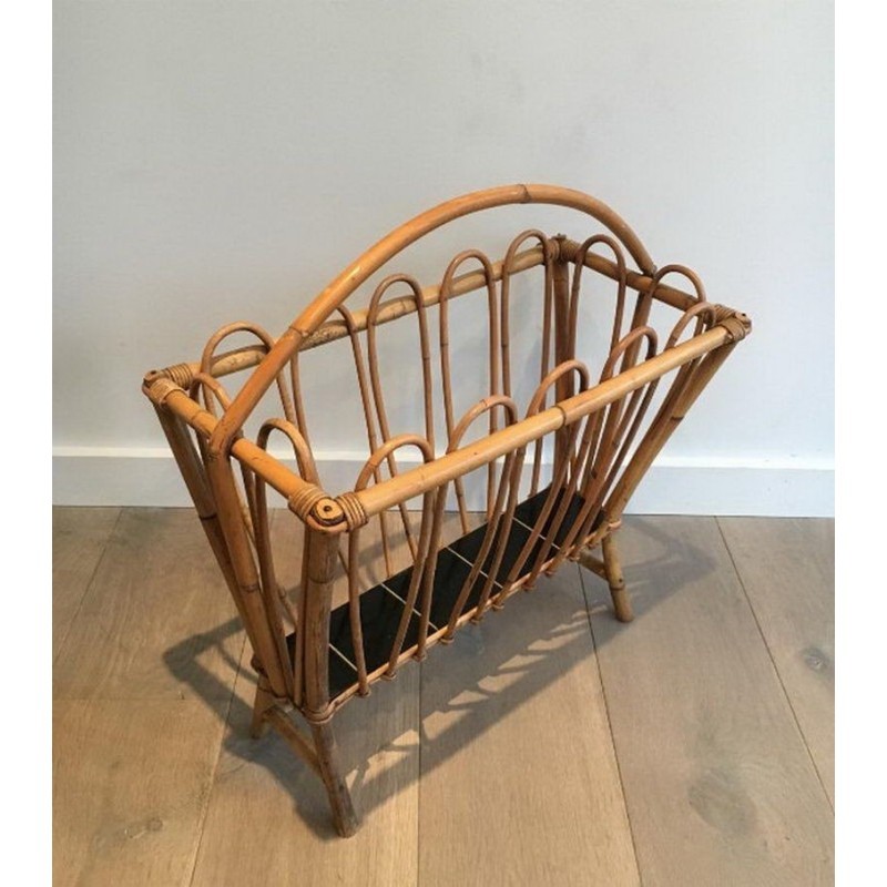 Porte-revues en Rotin