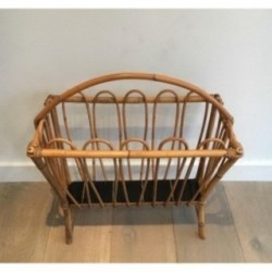 Porte-revues en Rotin