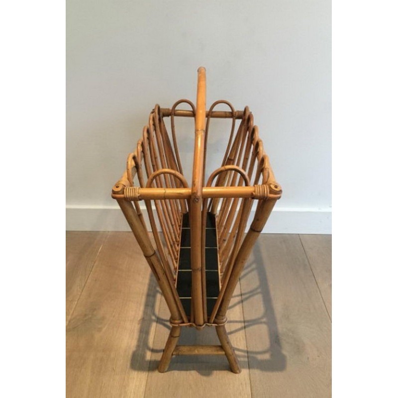 Porte-revues en Rotin