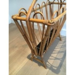 Porte-revues en Rotin