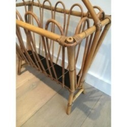 Porte-revues en Rotin