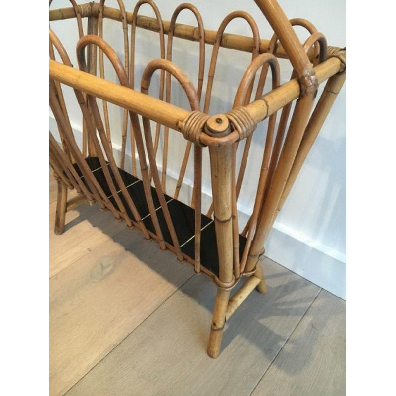 Porte-revues en Rotin