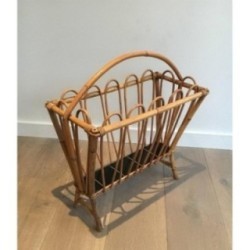 Porte-revues en Rotin