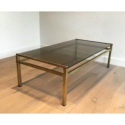 Table Basse Moderniste en Laiton