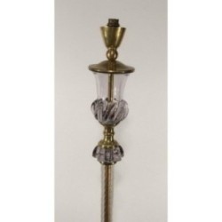Lampadaire de Parquet en Verre de Murano. Attribué à Barovier & Toso