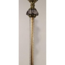 Lampadaire de Parquet en Verre de Murano. Attribué à Barovier & Toso