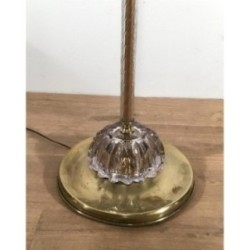 Lampadaire de Parquet en Verre de Murano. Attribué à Barovier & Toso