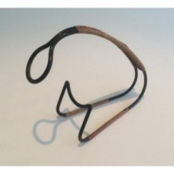 Lacquered Metal Rattan Bottle Holder 1960 | Maison BARROIS