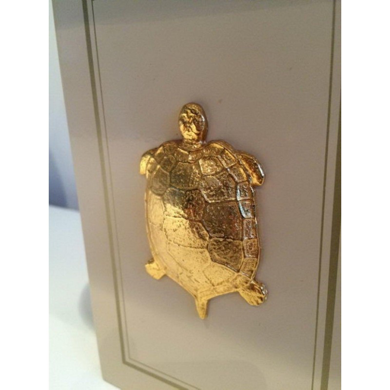 Paire Lampes Tortues Dorées 1970 | Maison BARROIS